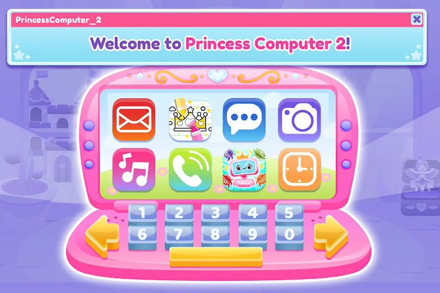 Взломанная Princess Computer 2 Girl Games  [МОД Бесконечные монеты] — последняя версия apk на Андроид screen 5