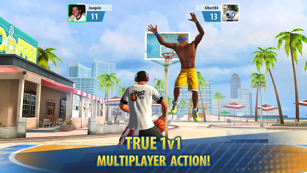 Скачать взломанную Basketball Stars: Multiplayer (Баскетбол Старс)  [МОД Unlimited Money] — полная версия apk на Андроид screen 2