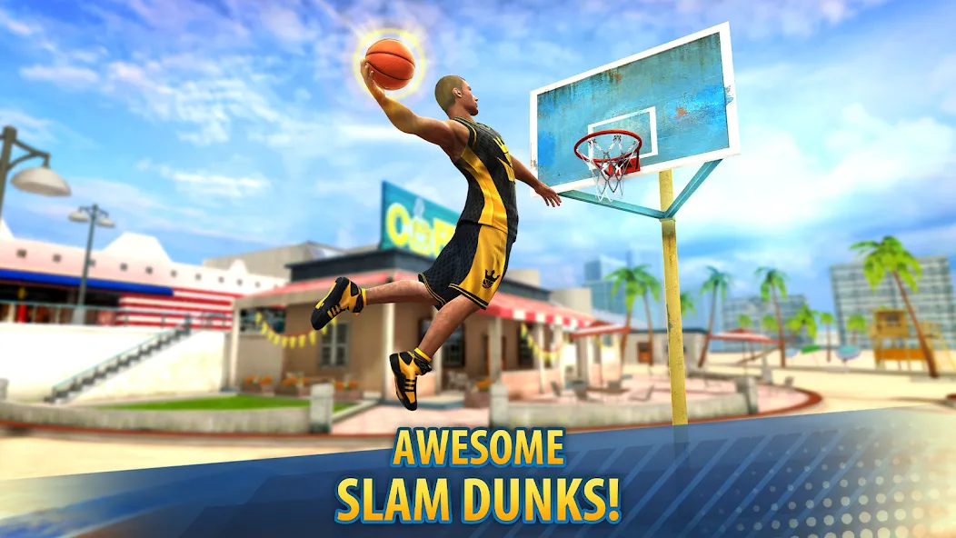 Скачать взломанную Basketball Stars: Multiplayer (Баскетбол Старс)  [МОД Unlimited Money] — полная версия apk на Андроид screen 3