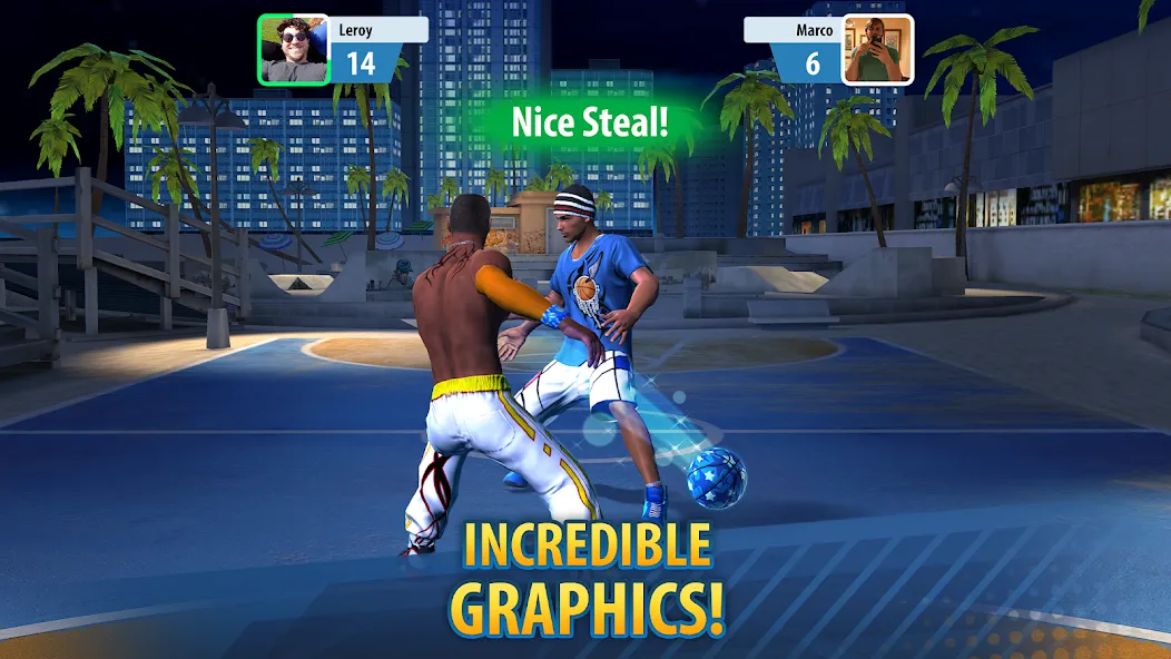 Скачать взломанную Basketball Stars: Multiplayer (Баскетбол Старс)  [МОД Unlimited Money] — полная версия apk на Андроид screen 4