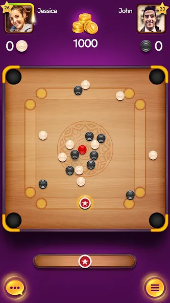 Взломанная Carrom Pool: Disc Game (Карром Пул)  [МОД Все открыто] — стабильная версия apk на Андроид screen 2