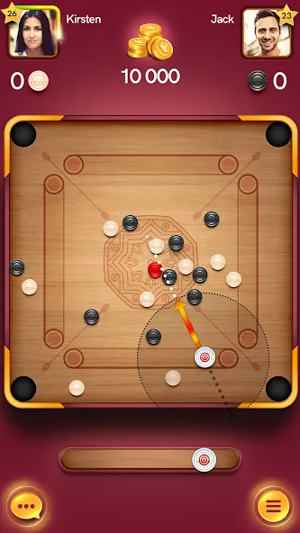 Взломанная Carrom Pool: Disc Game (Карром Пул)  [МОД Все открыто] — стабильная версия apk на Андроид screen 4