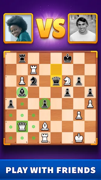 Скачать взломанную Chess Clash: Online & Offline  [МОД Menu] — полная версия apk на Андроид screen 1