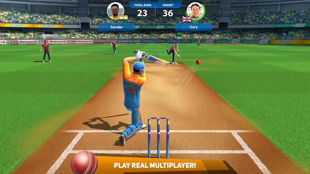 Скачать взломанную Cricket League (Крикет Лига)  [МОД Unlimited Money] — последняя версия apk на Андроид screen 1