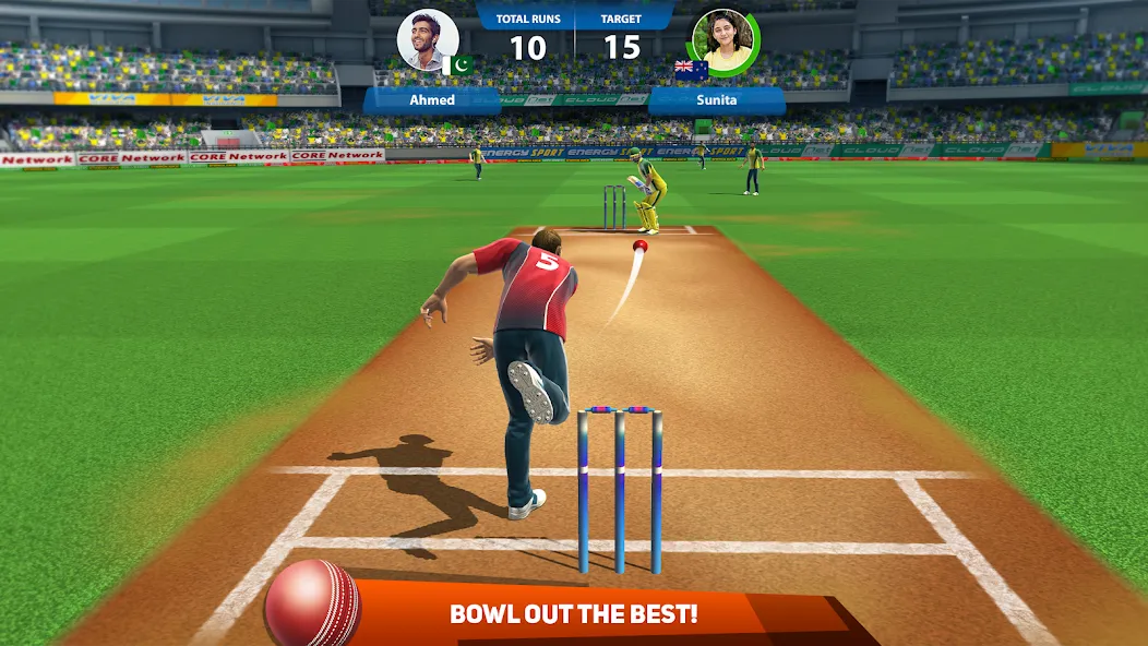 Скачать взломанную Cricket League (Крикет Лига)  [МОД Unlimited Money] — последняя версия apk на Андроид screen 3