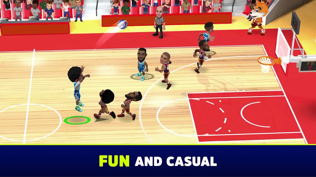 Взлом Mini Basketball (Мини баскетбол)  [МОД Unlocked] — полная версия apk на Андроид screen 1