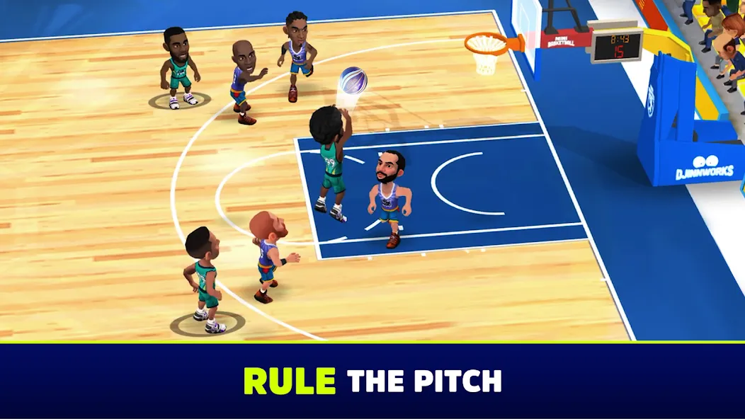 Взлом Mini Basketball (Мини баскетбол)  [МОД Unlocked] — полная версия apk на Андроид screen 2