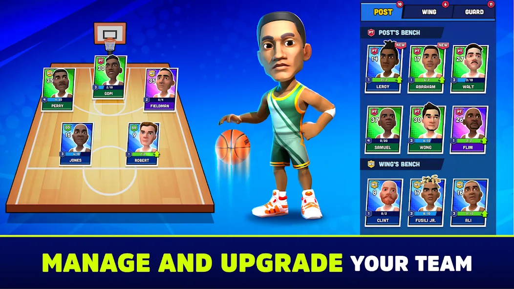 Взлом Mini Basketball (Мини баскетбол)  [МОД Unlocked] — полная версия apk на Андроид screen 3