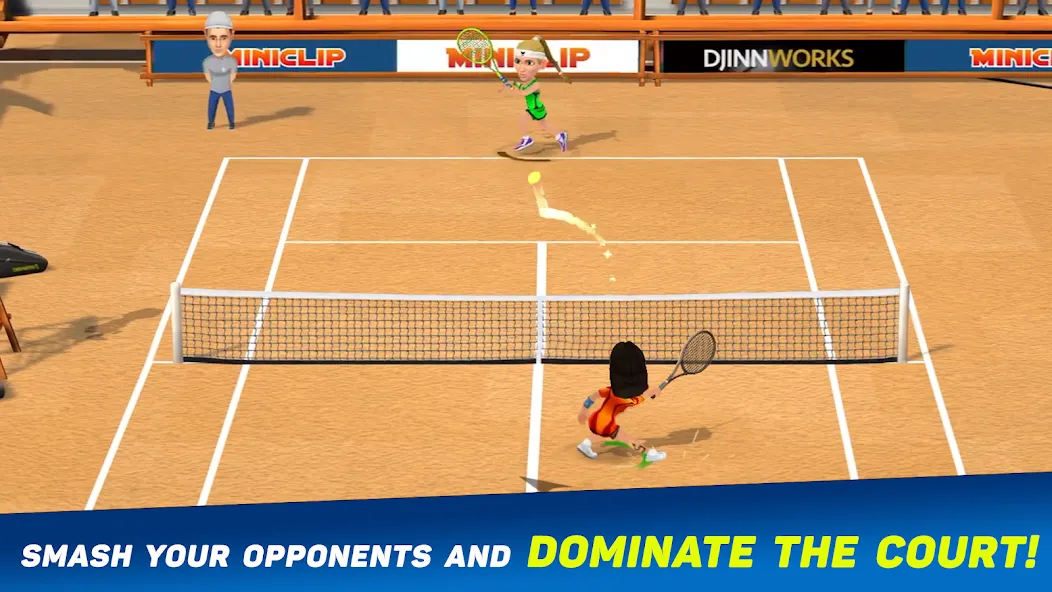 Взлом Mini Tennis: Perfect Smash (Мини Теннис)  [МОД Меню] — стабильная версия apk на Андроид screen 2