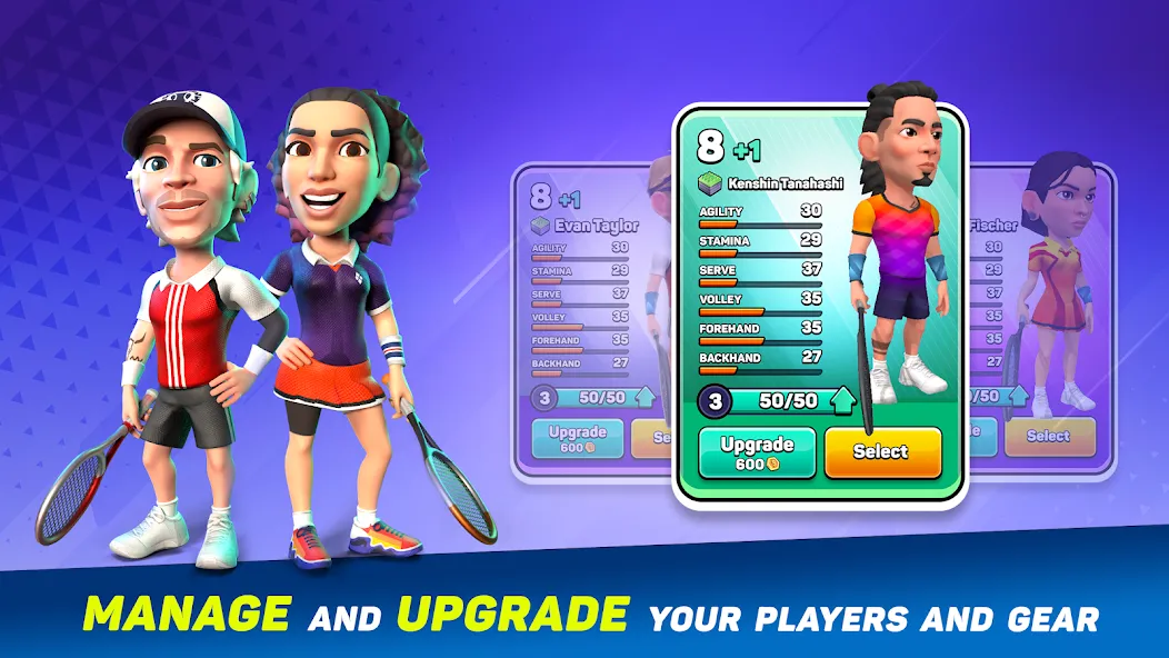 Взлом Mini Tennis: Perfect Smash (Мини Теннис)  [МОД Меню] — стабильная версия apk на Андроид screen 3