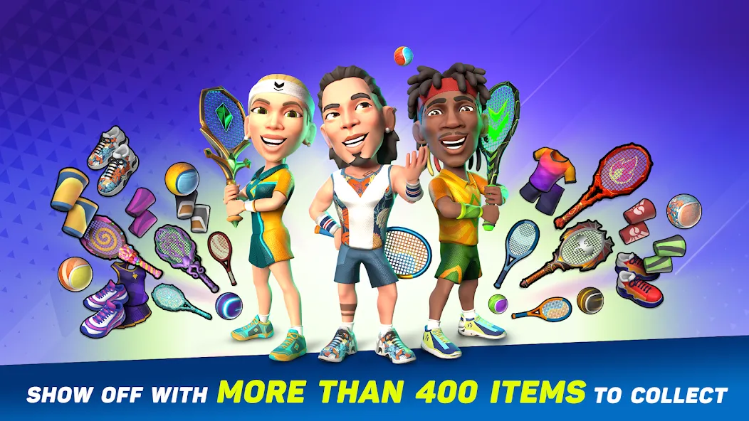 Взлом Mini Tennis: Perfect Smash (Мини Теннис)  [МОД Меню] — стабильная версия apk на Андроид screen 5