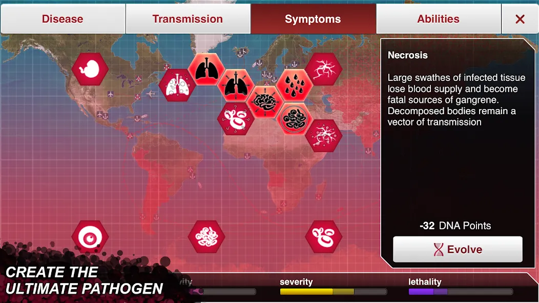 Скачать взломанную Plague Inc.  [МОД Все открыто] — полная версия apk на Андроид screen 3