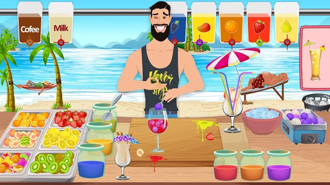 Скачать взлом Boba cocktail:DIY recipe games  [МОД Много денег] — стабильная версия apk на Андроид screen 2