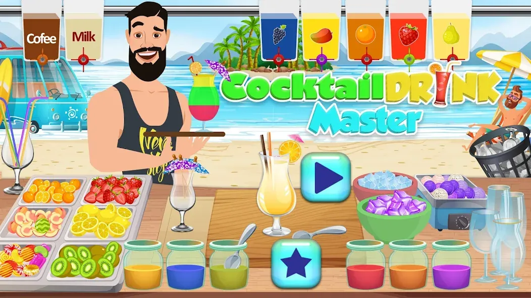 Скачать взлом Boba cocktail:DIY recipe games  [МОД Много денег] — стабильная версия apk на Андроид screen 3