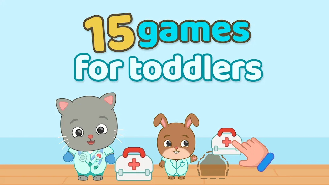 Скачать взлом Learning games for toddlers 2+  [МОД Много денег] — последняя версия apk на Андроид screen 1