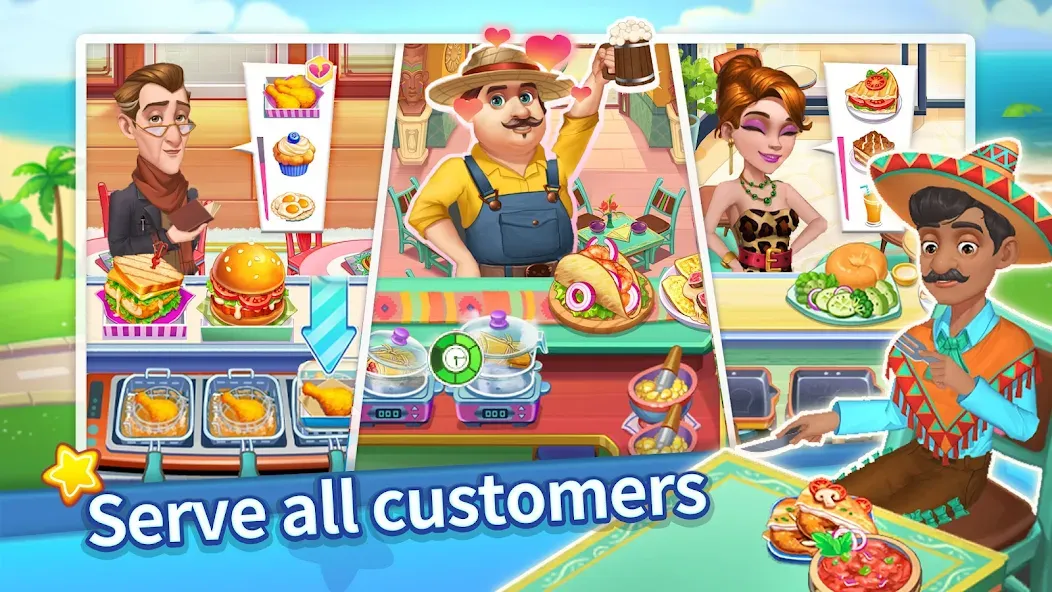 Взлом Cooking Master Adventure Games (Кукинг Мастер)  [МОД Бесконечные монеты] — стабильная версия apk на Андроид screen 3