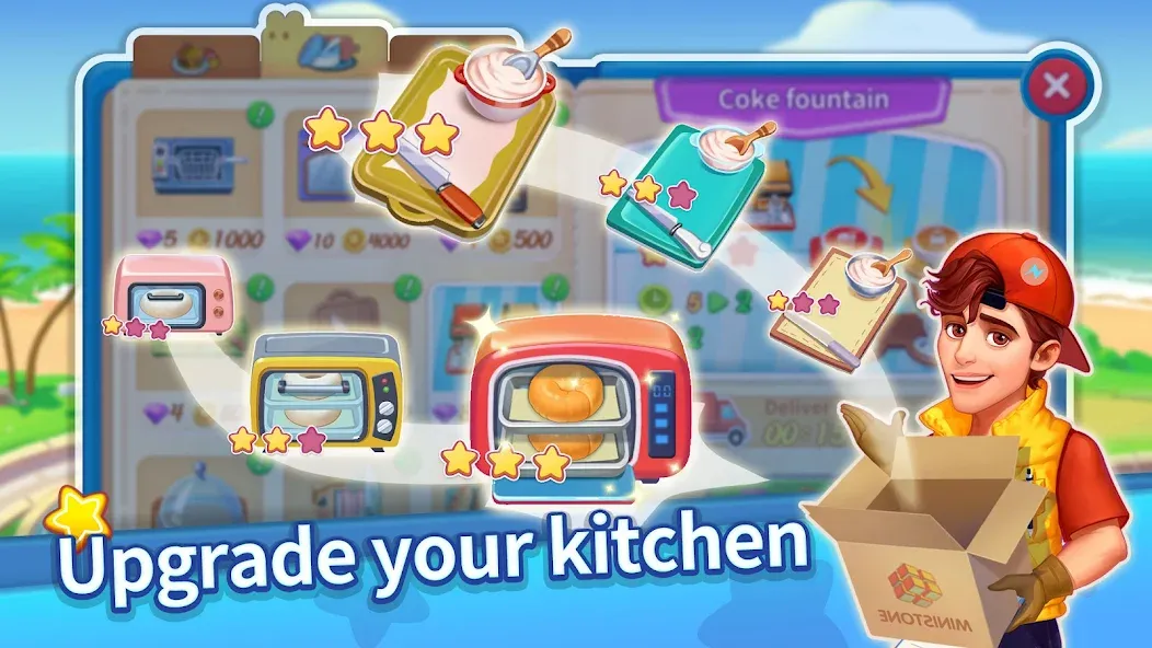 Взлом Cooking Master Adventure Games (Кукинг Мастер)  [МОД Бесконечные монеты] — стабильная версия apk на Андроид screen 4