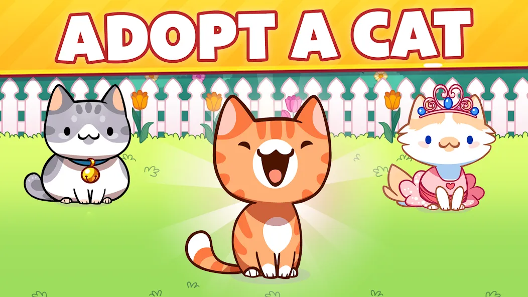 Взломанная Cat Game — The Cats Collector!  [МОД Unlocked] — последняя версия apk на Андроид screen 1