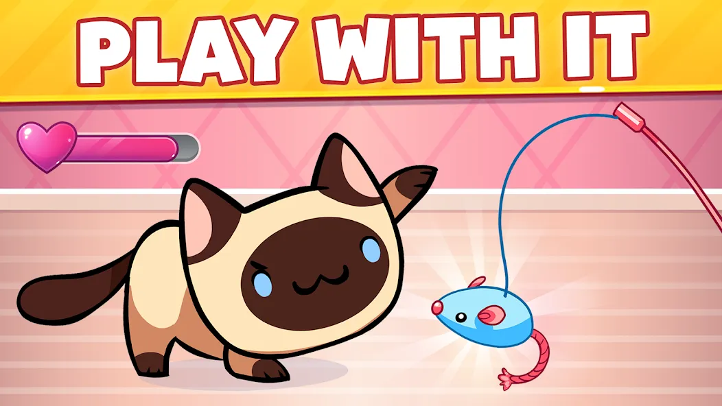 Взломанная Cat Game — The Cats Collector!  [МОД Unlocked] — последняя версия apk на Андроид screen 3