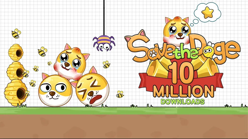 Взломанная Save the Doge (Сэйв зе Доге)  [МОД Unlimited Money] — последняя версия apk на Андроид screen 1