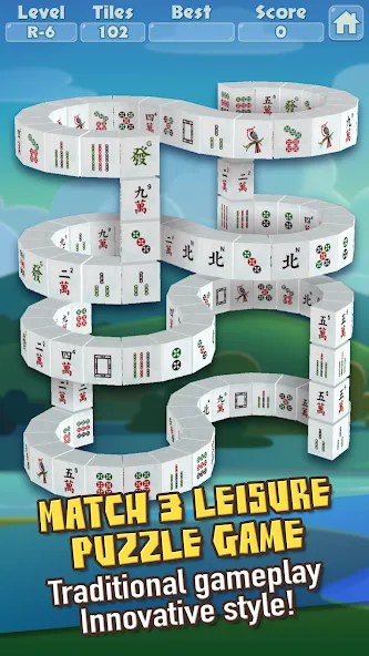 Взлом 3D Mahjong Triple Tile Match (Маджонг Трипл Плит Матч)  [МОД Unlimited Money] — последняя версия apk на Андроид screen 1