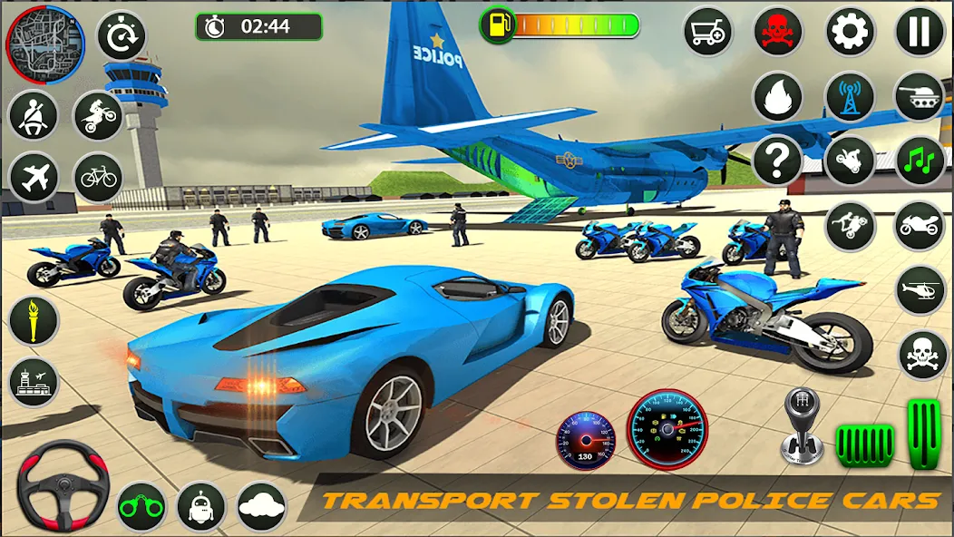 Скачать взлом Police Game – Police Car Game  [МОД Много монет] — стабильная версия apk на Андроид screen 1