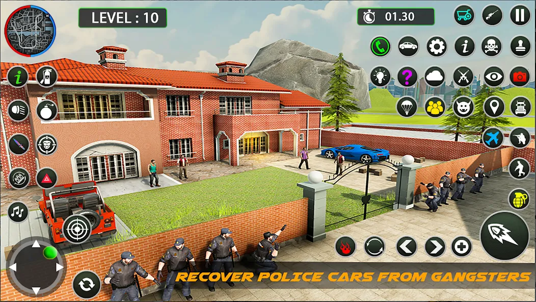 Скачать взлом Police Game – Police Car Game  [МОД Много монет] — стабильная версия apk на Андроид screen 2