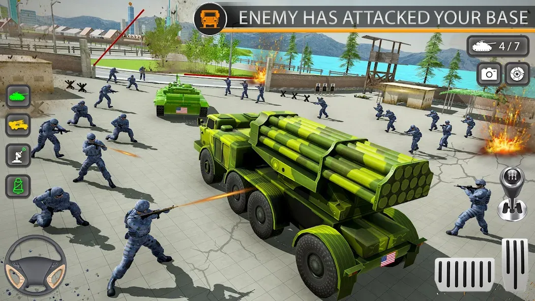 Взлом Army Transport Military Games  [МОД Меню] — полная версия apk на Андроид screen 1