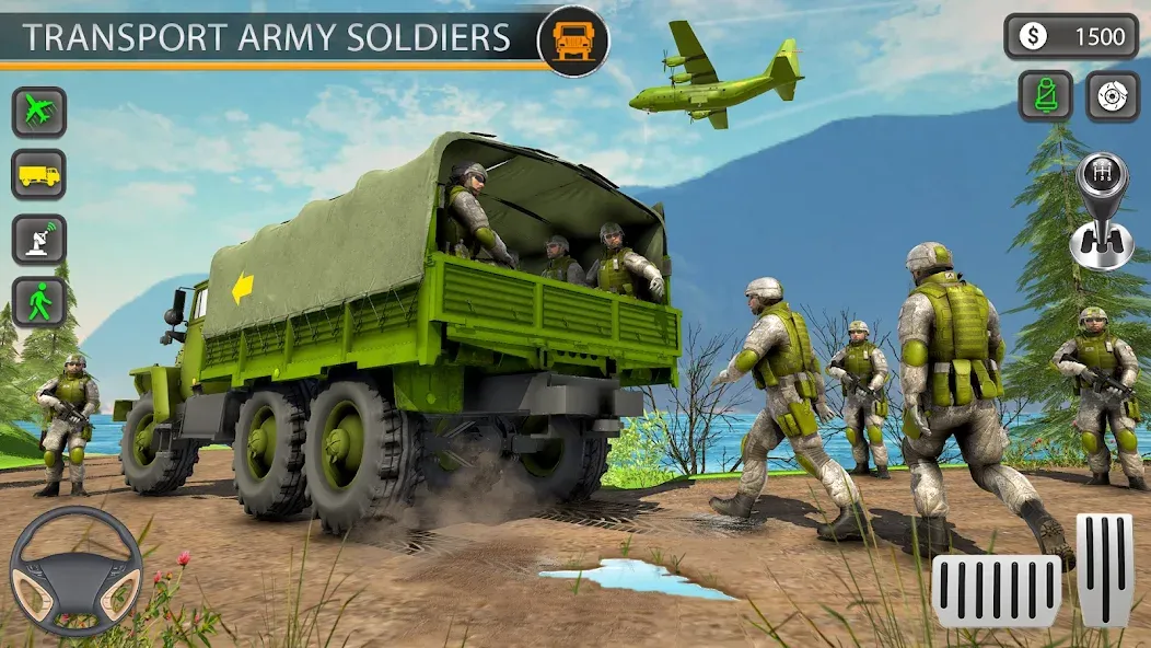 Взлом Army Transport Military Games  [МОД Меню] — полная версия apk на Андроид screen 2