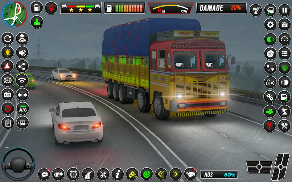 Взлом Indian Truck Game 3d Truck sim (Трак Геймс Драйвинг Симулятор)  [МОД Бесконечные монеты] — стабильная версия apk на Андроид screen 3