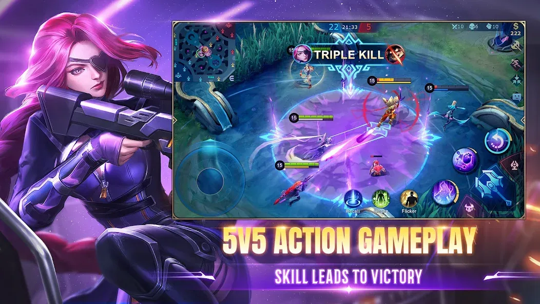 Скачать взлом Mobile Legends: Bang Bang (Мобильные Легенды)  [МОД Меню] — стабильная версия apk на Андроид screen 1