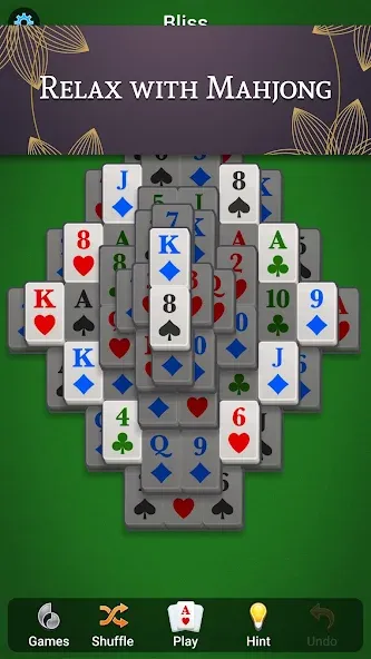 Скачать взлом Mahjong Solitaire  [МОД Меню] — стабильная версия apk на Андроид screen 1