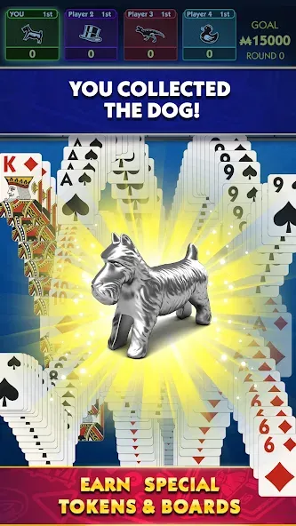 Взломанная MONOPOLY Solitaire: Card Games (Монополия Солитер)  [МОД Mega Pack] — стабильная версия apk на Андроид screen 3