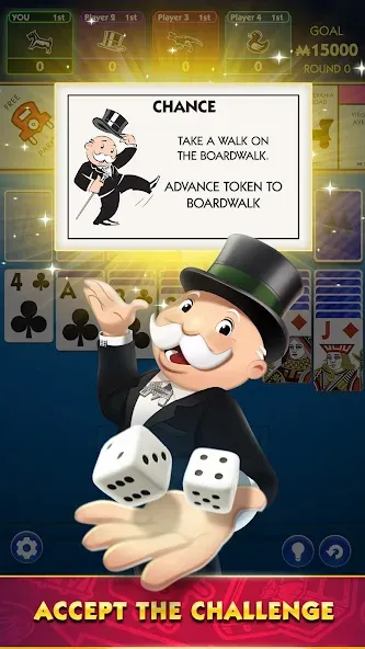 Взломанная MONOPOLY Solitaire: Card Games (Монополия Солитер)  [МОД Mega Pack] — стабильная версия apk на Андроид screen 5