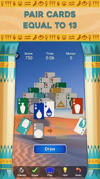 Скачать взлом Pyramid Solitaire — Card Games (Пирамида Солитер)  [МОД Unlimited Money] — полная версия apk на Андроид screen 2