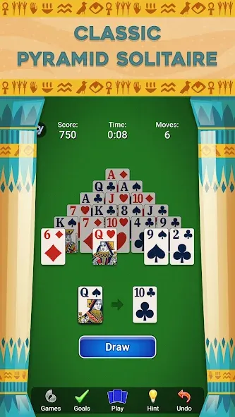 Скачать взлом Pyramid Solitaire — Card Games (Пирамида Солитер)  [МОД Unlimited Money] — полная версия apk на Андроид screen 3