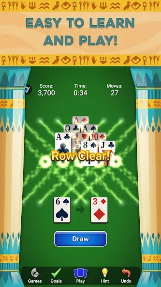 Скачать взлом Pyramid Solitaire — Card Games (Пирамида Солитер)  [МОД Unlimited Money] — полная версия apk на Андроид screen 4