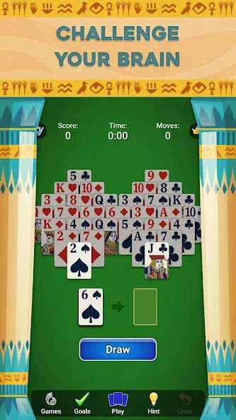 Скачать взлом Pyramid Solitaire — Card Games (Пирамида Солитер)  [МОД Unlimited Money] — полная версия apk на Андроид screen 5