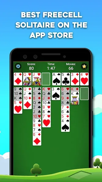 Скачать взлом FreeCell Solitaire: Card Games (Фрицелл пасьянс)  [МОД Много монет] — стабильная версия apk на Андроид screen 2