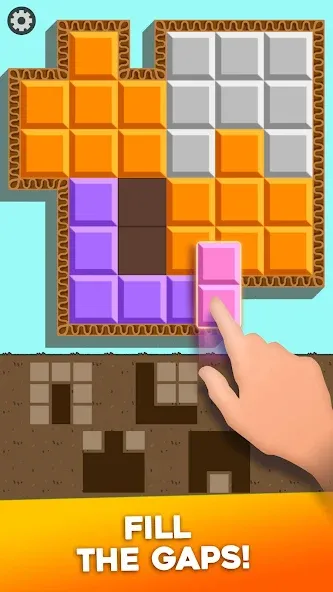 Взлом Block Puzzle Cats (Блок Пазл Кошки)  [МОД Меню] — последняя версия apk на Андроид screen 2