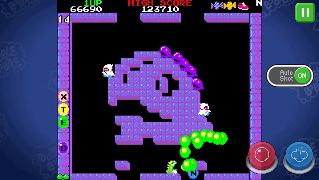 Взломанная BUBBLE BOBBLE classic (БАБЛ БОББЛ классика)  [МОД Бесконечные деньги] — стабильная версия apk на Андроид screen 4