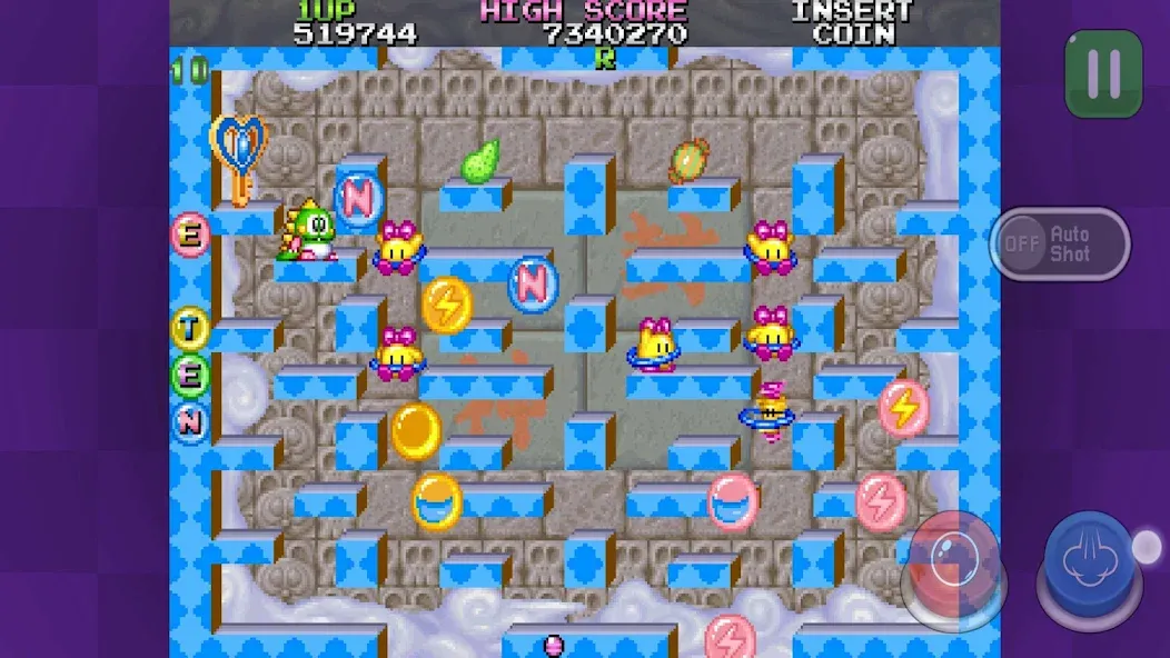 Скачать взлом Bubble Bobble 2 classic (Бабл Бобл 2 классик)  [МОД Много денег] — полная версия apk на Андроид screen 1