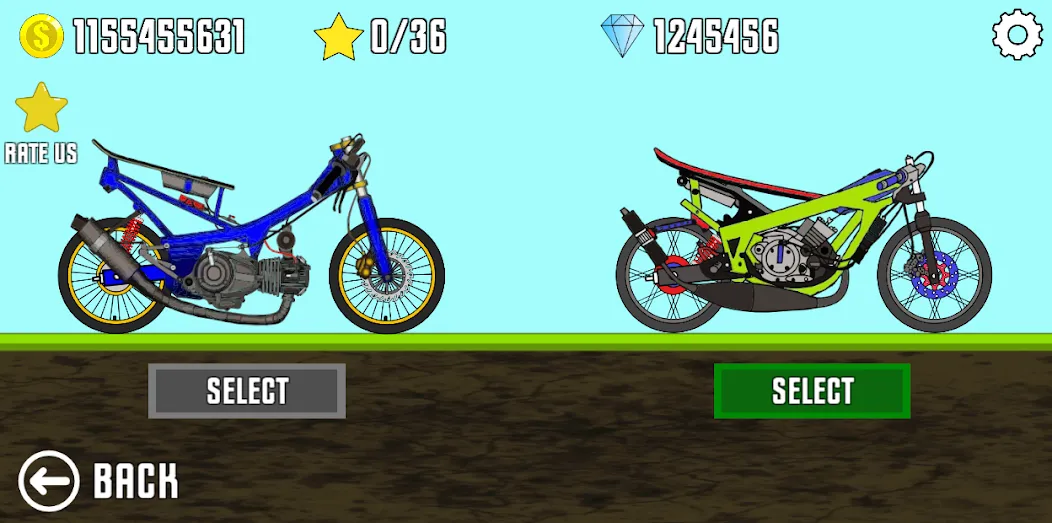 Взлом Drag Racing Bike (Драг рейсинг байк)  [МОД Все открыто] — стабильная версия apk на Андроид screen 2