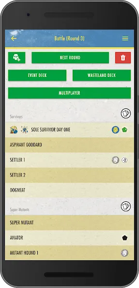 Скачать взлом Fallout: Wasteland Warfare (Фоллаут)  [МОД Menu] — последняя версия apk на Андроид screen 2