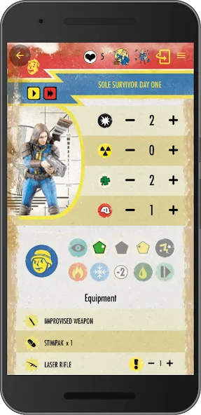 Скачать взлом Fallout: Wasteland Warfare (Фоллаут)  [МОД Menu] — последняя версия apk на Андроид screen 4