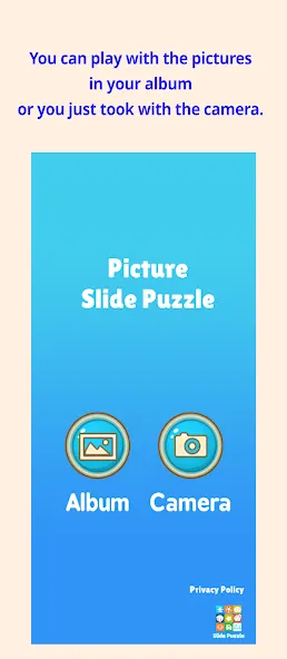 Взлом Slide Puzzle with your photo (Слайдпазл с вашим фото)  [МОД Menu] — последняя версия apk на Андроид screen 2