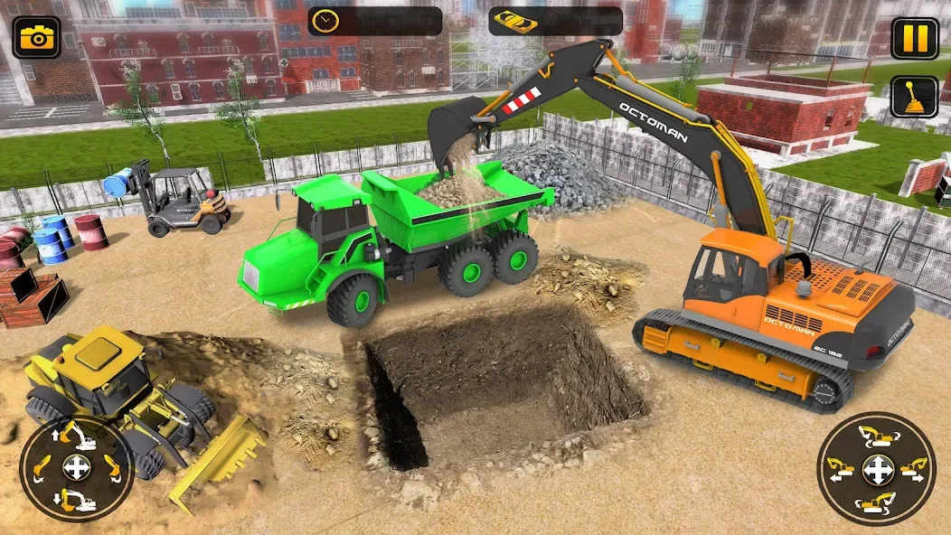 Скачать взломанную Heavy Construction Simulator  [МОД Все открыто] — стабильная версия apk на Андроид screen 5