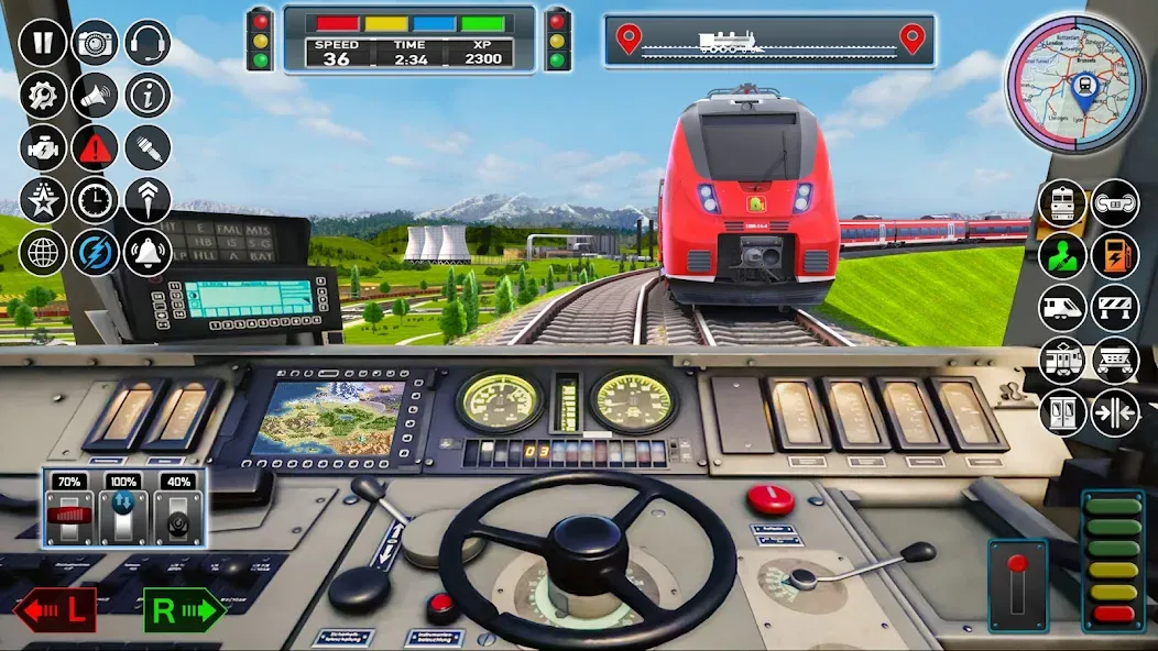 Взлом City Train Game 3d Train games  [МОД Menu] — последняя версия apk на Андроид screen 1