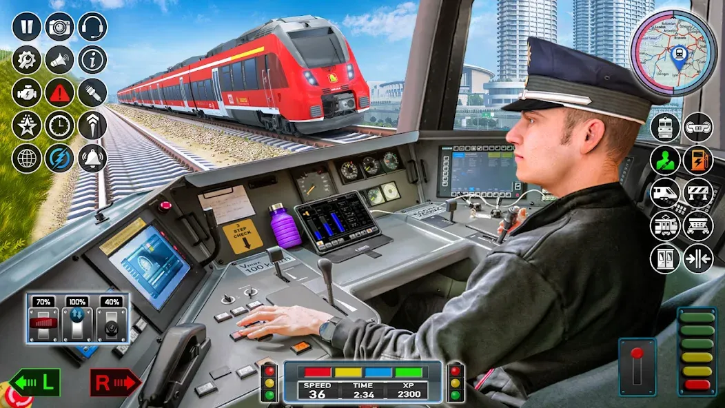 Взлом City Train Game 3d Train games  [МОД Menu] — последняя версия apk на Андроид screen 2