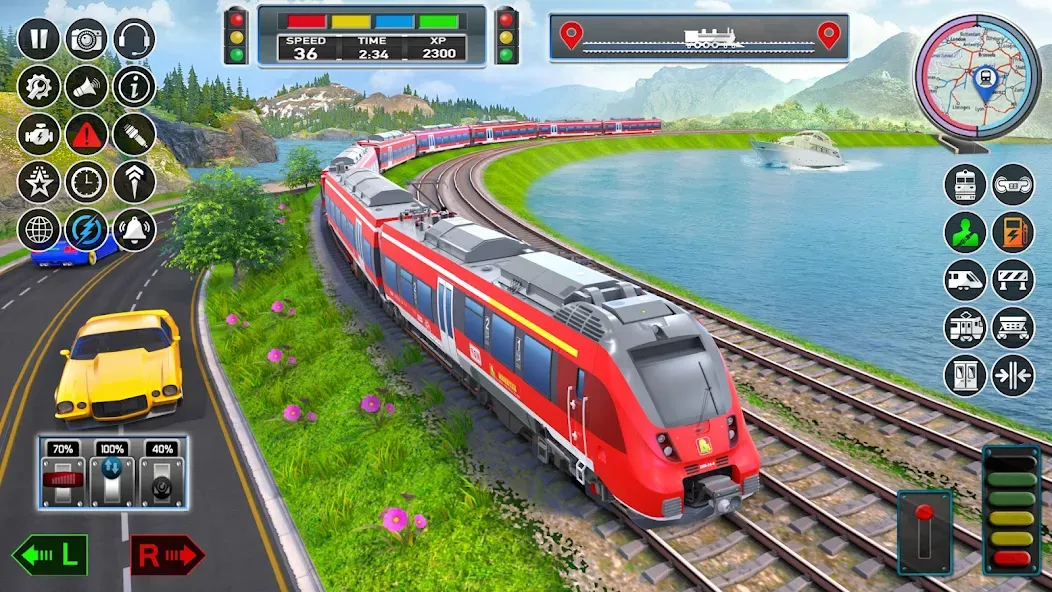 Взлом City Train Game 3d Train games  [МОД Menu] — последняя версия apk на Андроид screen 3